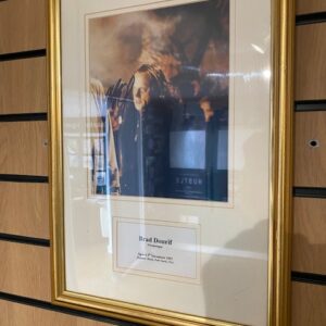 FRAMED SIGNED PHOTOGRAPH BRAD DOURIF