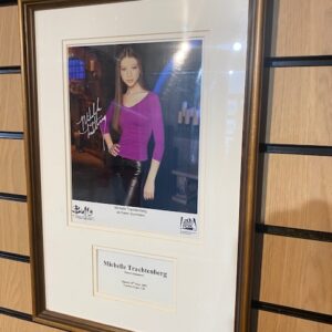 FRAMED SIGNED PHOTOGRAPH MICHELLE TRACHTENBERG