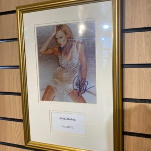 FRAMED SIGNED PHOTOGRAPH JOLENE BLALOCK (C31)