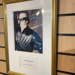 FRAMED SIGNED PHOTOGRAPH JAMES MARSDEN (C30)