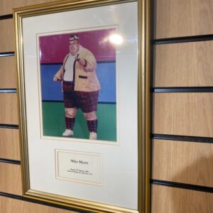 FRAMED SIGNED PHOTOGRAPH MIKE MYERS