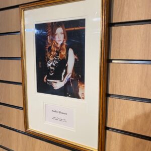 FRAMED SIGNED PHOTOGRAPH AMBER BENSON (C29)