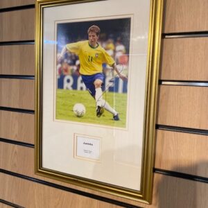 FRAMED SIGNED PHOTOGRAPH JUNINHO (C29)