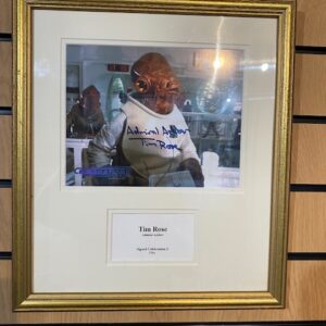FRAMED SIGNED PHOTOGRAPH TIM ROSE