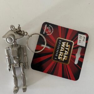 STAR WARS EPISODE 1 HEAVY METAL DROID KEYRING (C14)