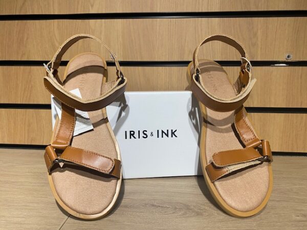 IRIS & INK LILOU LEATHER SANDALS - Image 2
