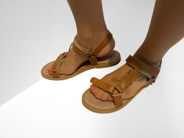 IRIS & INK LILOU LEATHER SANDALS - Image 6