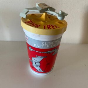 STAR TREK FAST FOODS KLINGON BATTLE CRUISER PLASTIC CUP (NO STRAW) (C36)