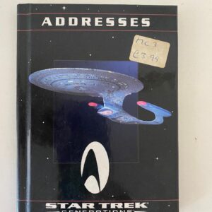 STAR TREK GENERATIONS ADDRESS BOOK (C15)