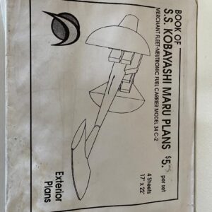 STAR TREK "S.S. KOBAYASHI MARU" PLANS (C26)