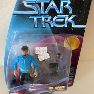 STAR TREK WARP FACTOR SERIES SEALED CARD MR SPOCK FIGURE (C36)