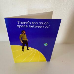 STAR TREK ORIGINAL SERIES CARD NO ENVELOPE (C19)