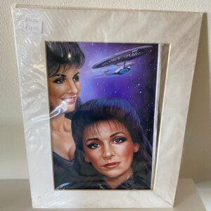 STAR TREK DEANNA TROI A4 IMAGE PHOTOGRAPH (C24)