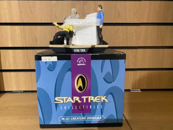 STAR TREK LIMITED EDITION M-113 CREATURE DIARAMA MINIATURE (BOX NOT MINT) (C14) (CB4) (C24) (C46)