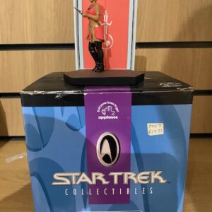 STAR TREK LIMITED EDITION UHURA MINIATURE (BOX NOT MINT) (CB2)