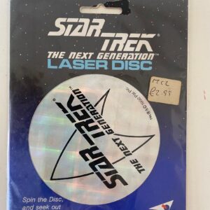 STAR TREK NEXT GENERATIONS CARDED LASER DISC (C19)