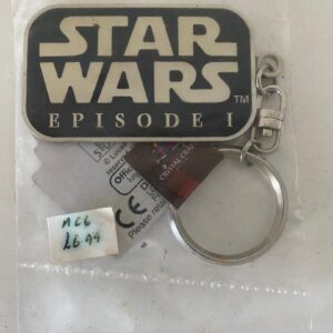 STAR WARS EPISODE 1 TEXT KEYRING (C14)