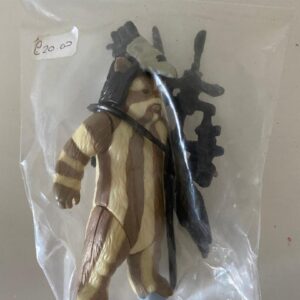 STAR WARS LOOSE EWOK FIGURE WITH WEAPON (C14)