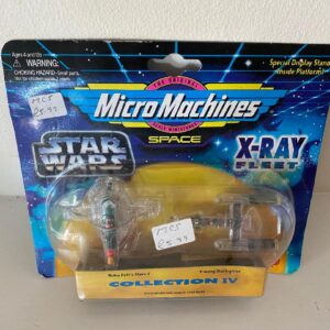 STAR WARS SEALED AND CARDED MICRO MACHINES X RAY SHIPS (C14)