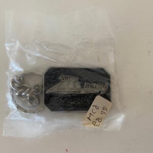 STAR WARS PEWTER SKIFF KEYRING (C16)