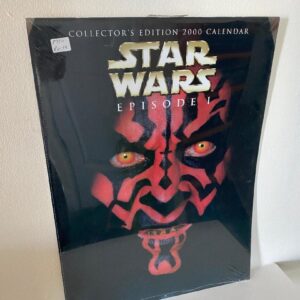 STAR WARS LARGE COLLECTORS EPISODE 1 2000 CALENDAR (C14)