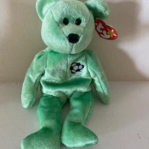 TY KICKS BEANIE BEAR WITH TAG AFFIXED