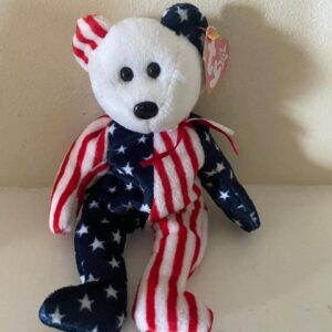TY SPANGLES BEANIE BEAR TAG IS NOT AFFIXED