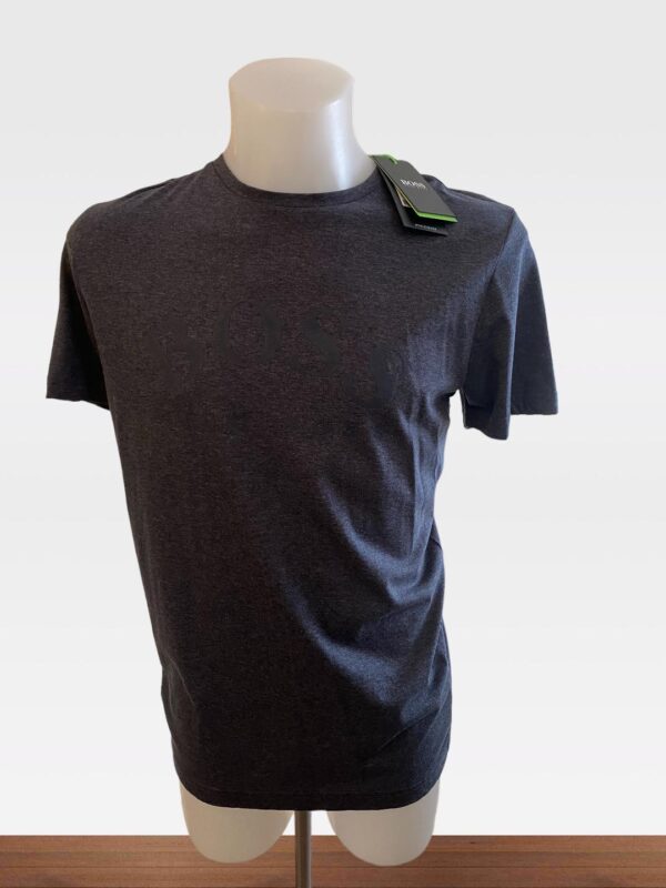 BOSS MENS CREW NECK T SHIRT NAVY