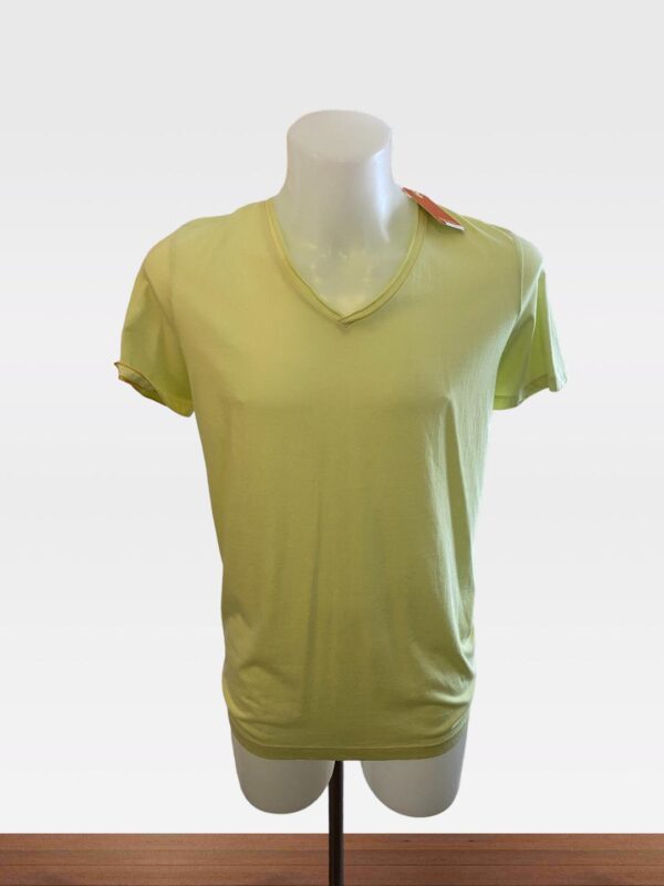 BOSS ORANGE LABEL V NECK TOOLEY YELLOW SIZE L
