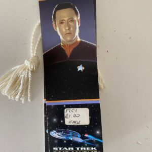 STAR TREK DATA BOOKMARK (C18)
