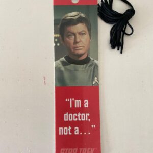 STAR TREK DR McCOY BOOKMARK (C18)