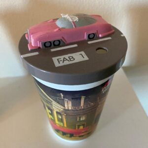 THUNDERBIRDS FAB 1 FAST FOOD CUP NO STRAW (C36)