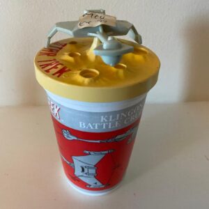 STAR TREK FAST FOODS KLINGON BATTLECRUISER CUP (NO STRAW) (C15)