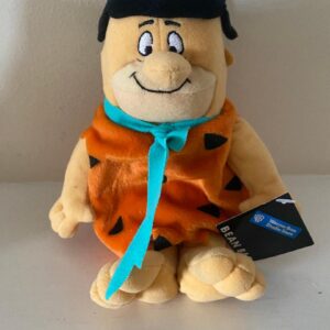 WARNER BROS FRED FLINSTONE BEAN BAG WITH TAG STILL ON.