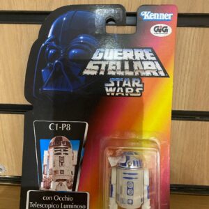 STAR WARS KENNER FRENCH C1-P8 FIGURE ON CARD (OF)