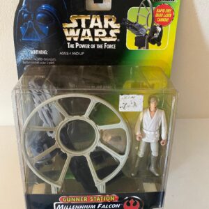 STAR WARS GUNNER STATION OF THE FALCON WITH LUKE FIGURE (C40)