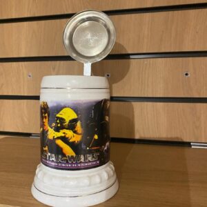 STAR WARS BOXED LUKE AND YODA STEIN WITH CERTIFICATE (OF)