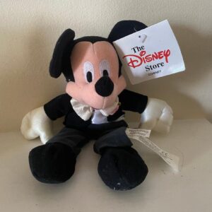 DISNEY WEDDING MICKEY BEAN BAG TAG STILL ON