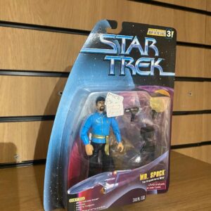 STAR TREK MR SPOCK FIGURE ON CARD (C15) (C36)