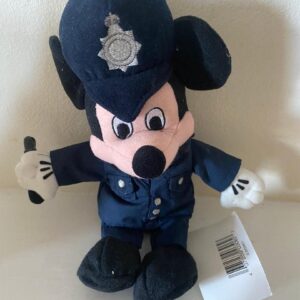 DISNEY POLICEMAN MICKEY WITH TAGS STILL ON.