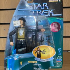 STAR TREK Q FIGURE ON CARD (OF)