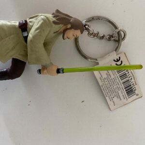 STAR WARS QUI GON JINN FIGURE KEYRING (C14)