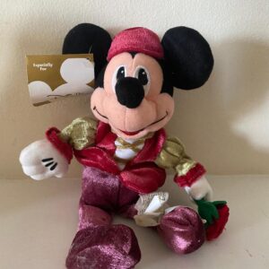 DISNEY ROMEO MICKEY BEAN BAG TAG STILL ON