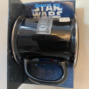 STAR WARS BOXED CERAMIC MUG RETURN OF THE JEDI PEWTER EMBLEM (C40)