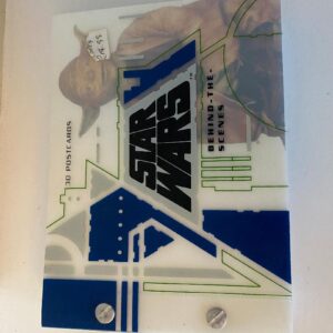 STAR WARS BEHIND THE SCENES 30 POSTCARDS (C42)