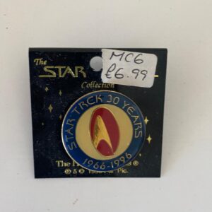 STAR TREK 30 YEARS PIN BADGE (C41)