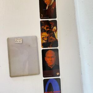 STAR TREK GENERATIONS SET OF 4 STICKERS (C49)