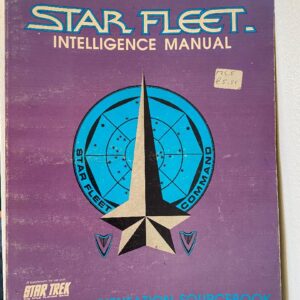 STAR TREK STAR FLEET INTELLIGENCE MANUAL AGENTS ORIENTATION SOURCEBOOK (NOT MINT) (C21)
