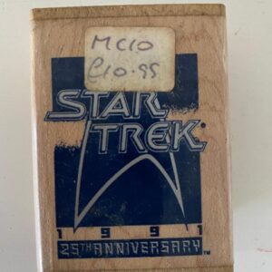 STAR TREK 25TH ANNIVERSARY PRINT MOULD (C14) (C20) (C22)