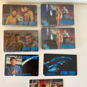 STAR TREK ORIGINAL SERIES 7 SCENES (CREDIT CARD TYPE SIZE) (C15) (C19) (C49)